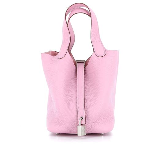 hermes picotin pink.